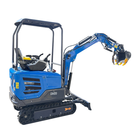 1.3Ton 13.7HP Mini Excavator Digger Diesel Kubota EPA Engine Crawler | DM20