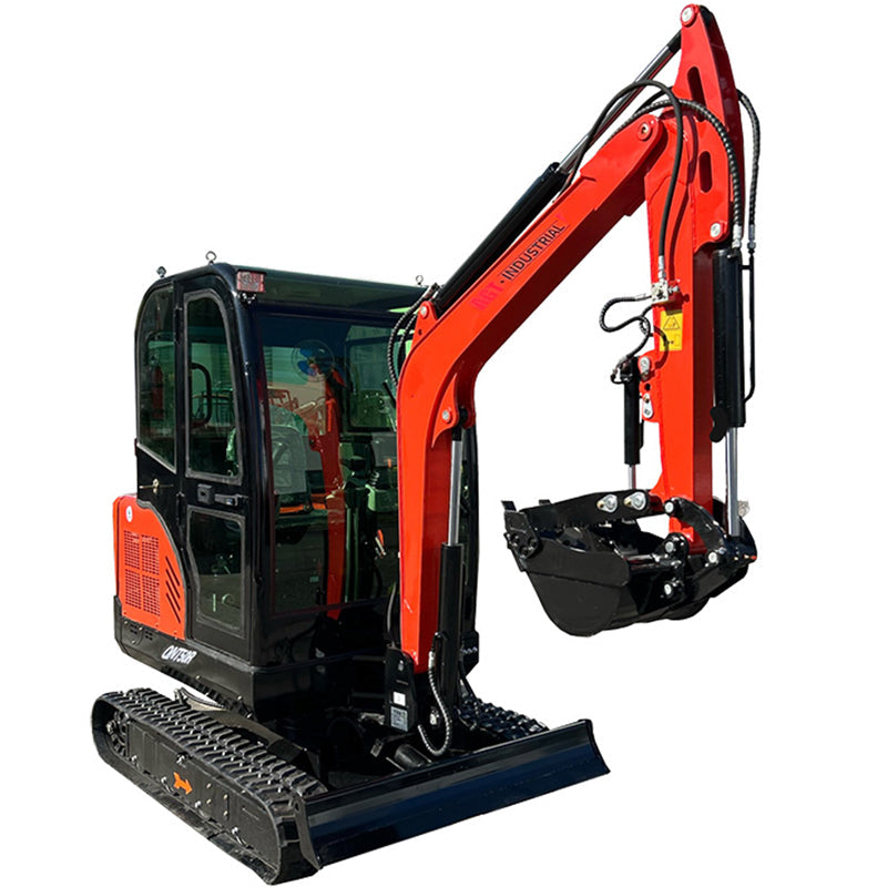2.5 Ton Mini Excavator Rato Engine 21kW Gasoline Excavator Mini Digger With Hydraulic Thumb Digger | QNT50R
