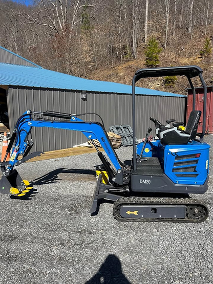 1.3Ton 13.7HP Mini Excavator Digger Diesel Kubota EPA Engine Crawler | DM20