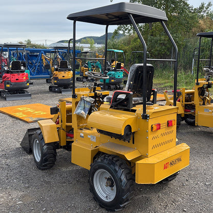 24HP RATO Gasoline Engine Mini Skid Compact Track Loader Wheeled | KRW23