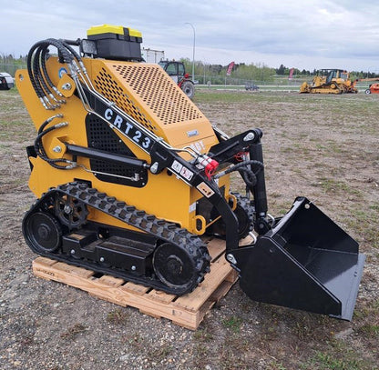 1 Ton Mini Crawler Skid Steer Compact Track Loader 23hp Gas RATO EPA Engine | CRT23