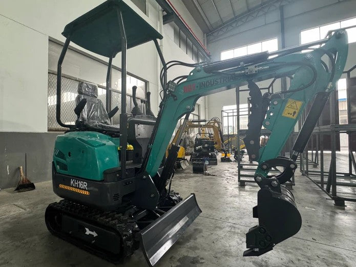 1 Ton Mini Excavator with Hydraulic Thumb Gasoline RATO Engine | KH16R