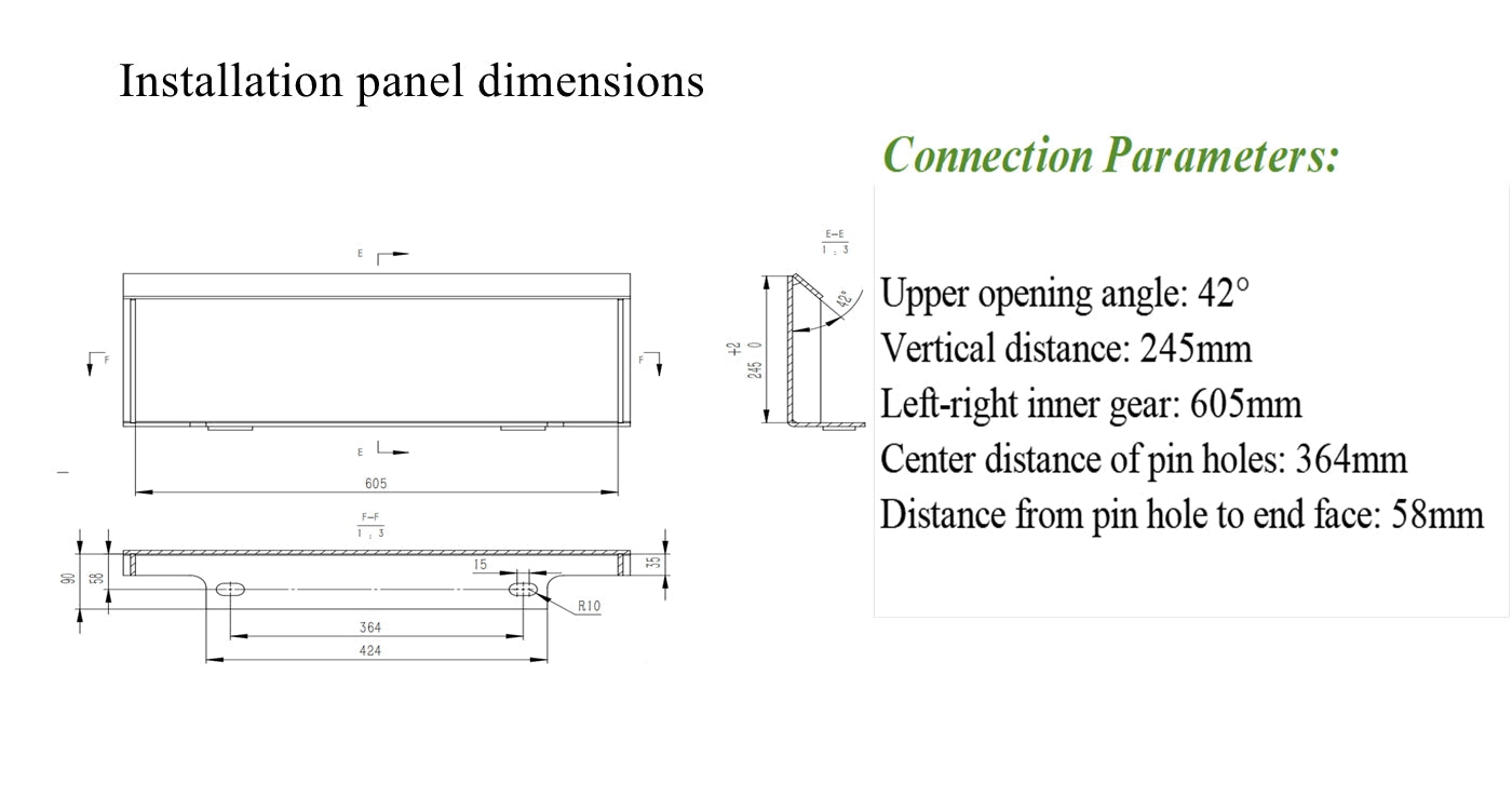 AGT 12" Digger Bucket Single Arm DiggerAttachment for Mini Skid Steer | M-DRG
