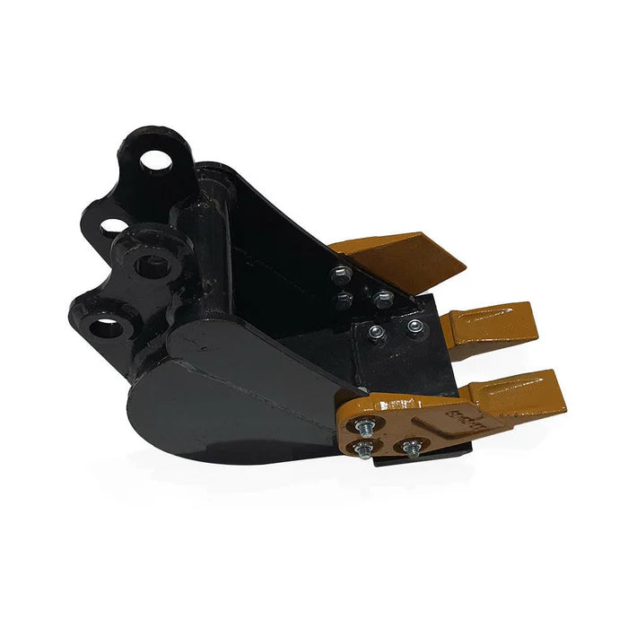 8" BUCKET WITH TOOTH FOR 1-TON 2-TON MINI EXCAVATOR | 12EX-WD08