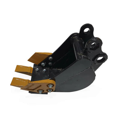 8" BUCKET WITH TOOTH FOR 1-TON 2-TON MINI EXCAVATOR | 12EX-WD08