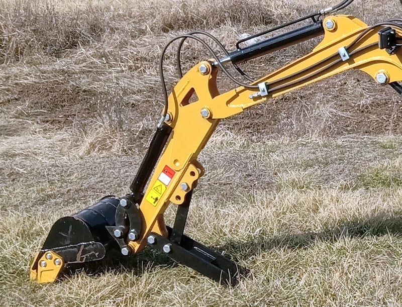 1 Ton Mini Excavator with Rato 13.5HP Engine w/ Hydraulic Thumb | AGT-H12R