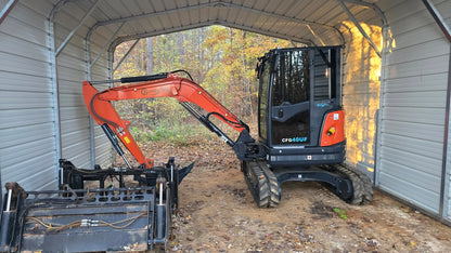 4-Ton Mini Excavator with Kubota Engine With Hydraulic Thumb | CFG-40UF