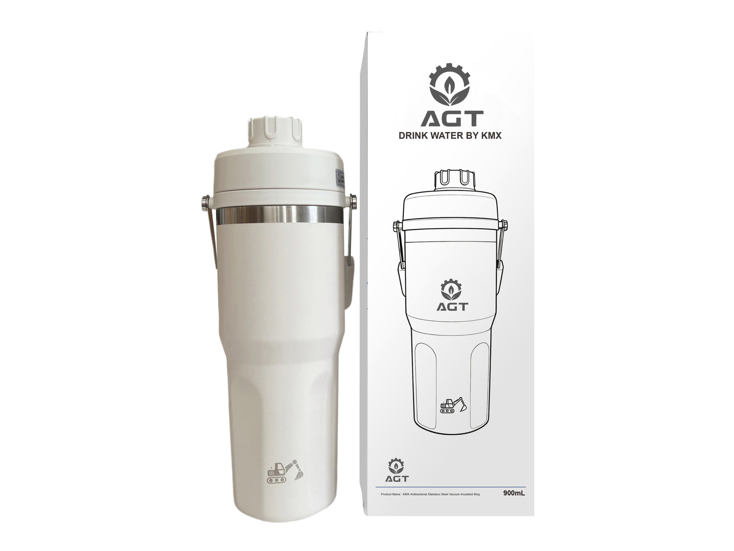 AGT Stainless Steel Antibacterial Vacuum Insulated Cup | BWB-GL-322L