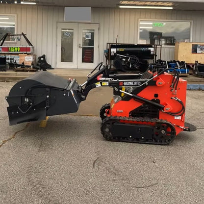 Broom Sweeper Attachment for Mini Skid Steers | M-BM