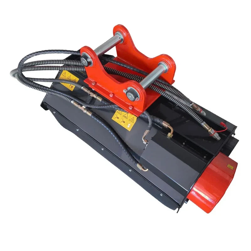 40" Mini Excavator Flail Mower with Hydraulic Motor | AGT-EXFLM115