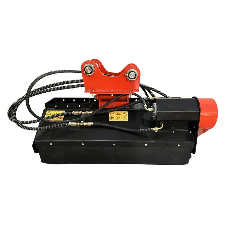 40" Mini Excavator Flail Mower with Hydraulic Motor | AGT-EXFLM115