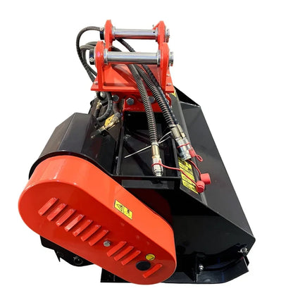 40" Mini Excavator Flail Mower with Hydraulic Motor | AGT-EXFLM115