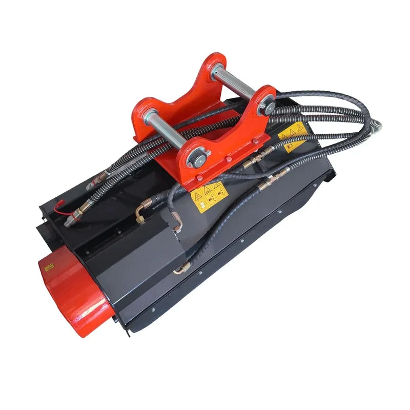 40" Mini Excavator Flail Mower with Hydraulic Motor | AGT-EXFLM115
