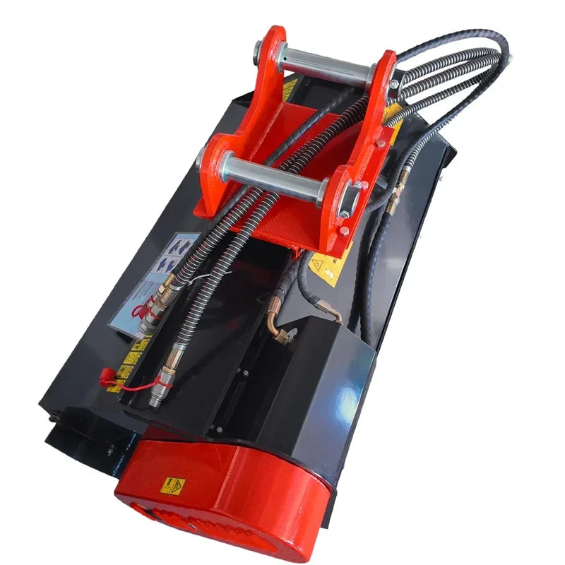 40" Mini Excavator Flail Mower with Hydraulic Motor | AGT-EXFLM115
