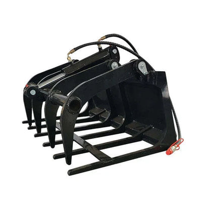 39" Hydrualic Grapple Mini Skid Steer Wood Grabber | M-HGB