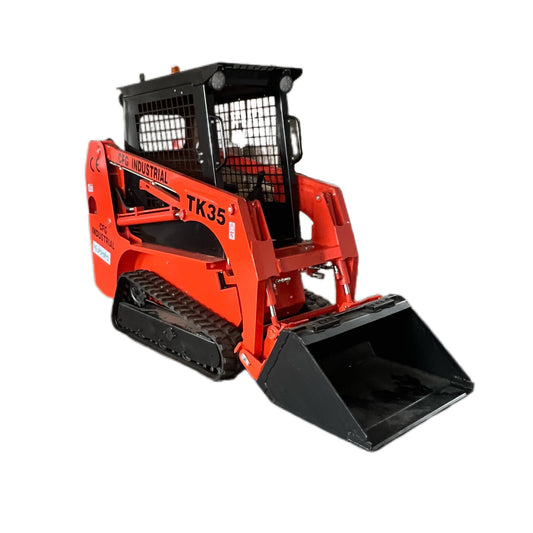 1.4 Ton Mini Skid Steer Loader w/ Kubota D1105 Engine Open Cab | TK35