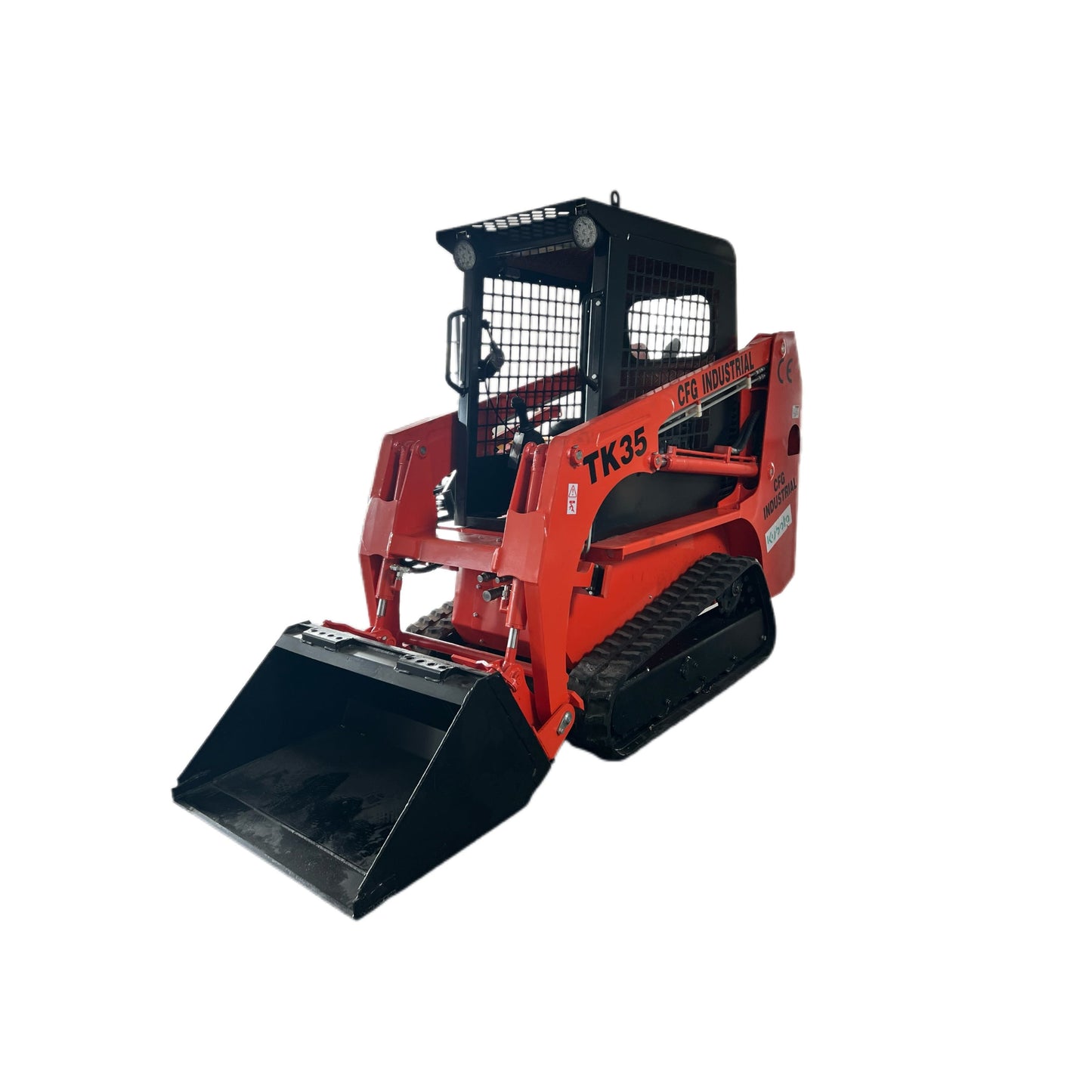 1.4 Ton Mini Skid Steer Loader w/ Kubota D1105 Engine Open Cab | TK35