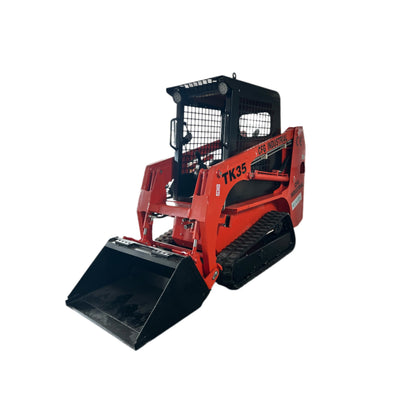 1.4 Ton Mini Skid Steer Loader w/ Kubota D1105 Engine Open Cab | TK35