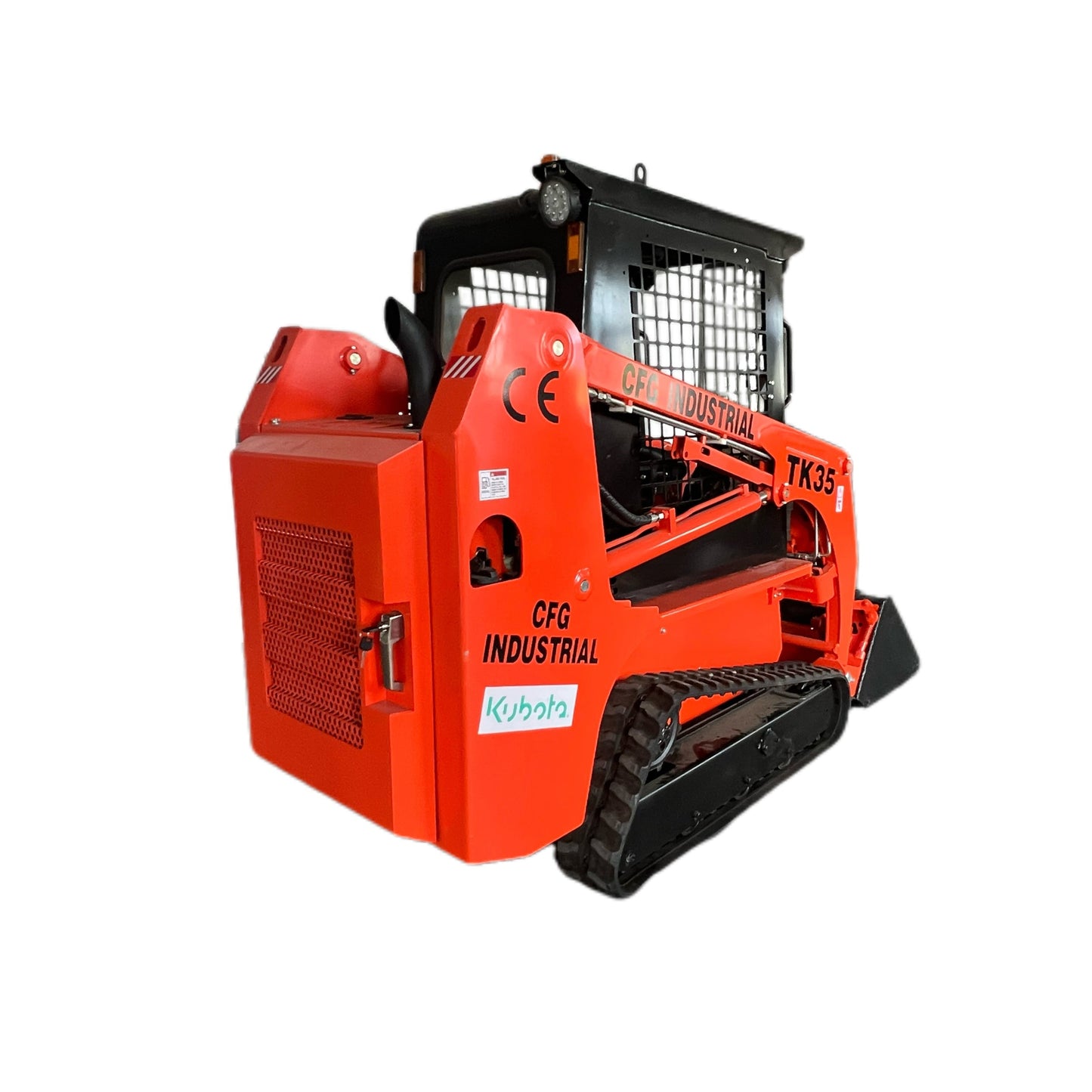 1.4 Ton Mini Skid Steer Loader w/ Kubota D1105 Engine Open Cab | TK35
