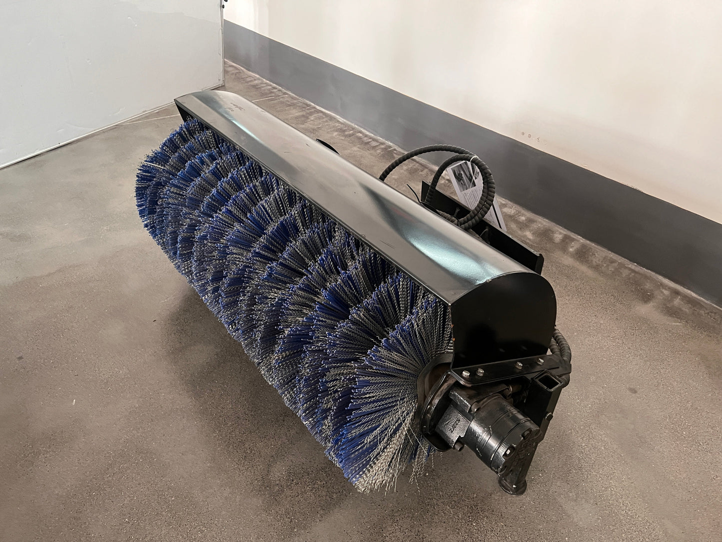 AGT Mini Skid steer Sweeper Angle RotaryBroom Brushes 49 in Sweeper Attachment | M-AB