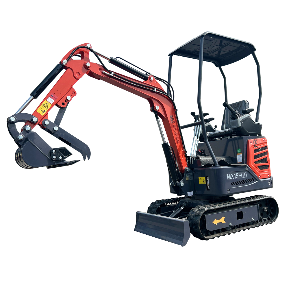 1 Ton 13.5HP B&S Engine Mini Excavator W/Pilot Control | MX15-B