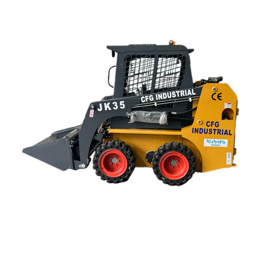 1.4 Ton Open Operator Wheel Skid Steer Loader | JK35