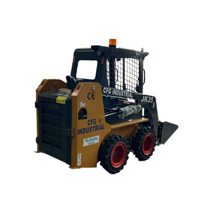 1.4 Ton Open Operator Wheel Skid Steer Loader | JK35