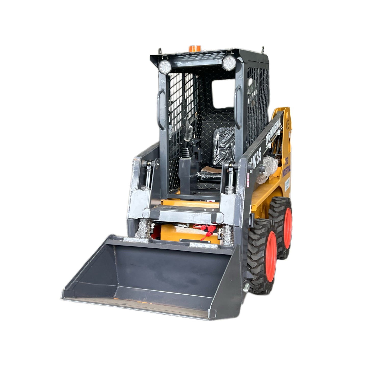 1.4 Ton Open Operator Wheel Skid Steer Loader | JK35