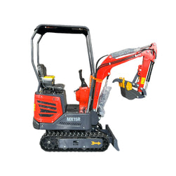 1 Ton Mini Excavator Power Gasoline Engine Compact Crawler Digger | MX15R