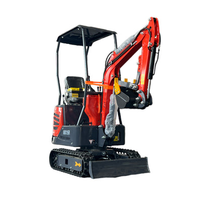 1 Ton Mini Excavator Power Gasoline Engine Compact Crawler Digger | MX15R