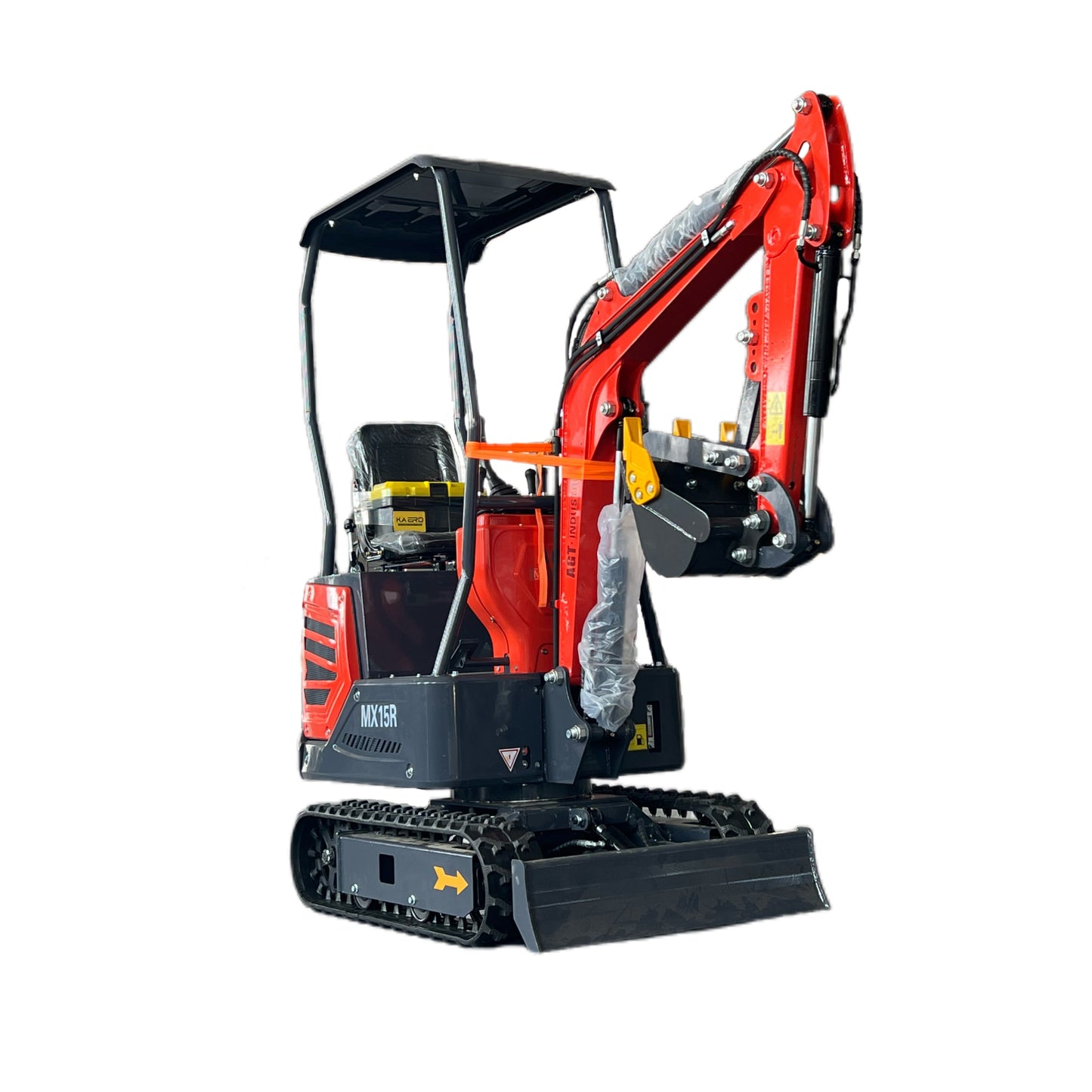 1 Ton Mini Excavator Power Gasoline Engine Compact Crawler Digger | MX15R