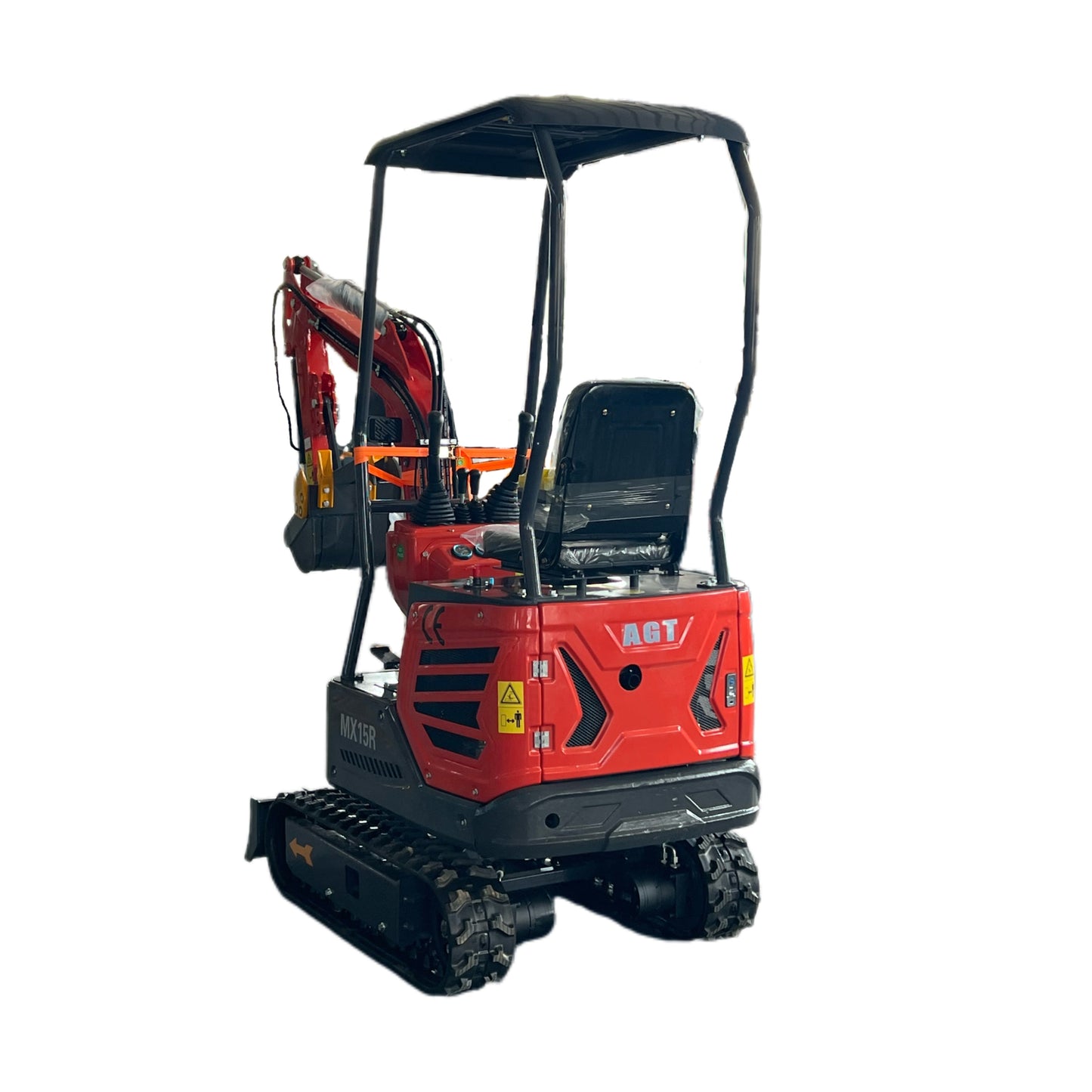 1 Ton Mini Excavator Power Gasoline Engine Compact Crawler Digger | MX15R