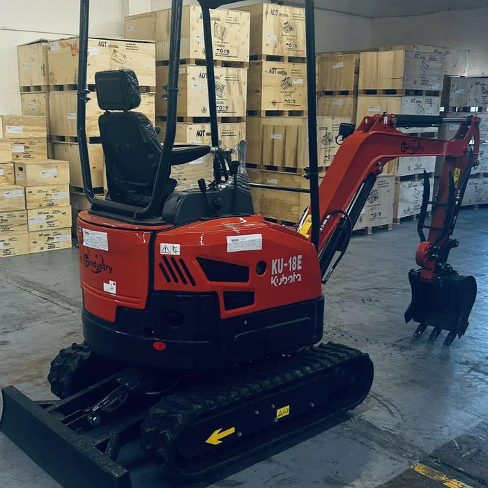 1.8 TON, KUBOTA ENGINE MINI EXCAVATOR | KU18EC