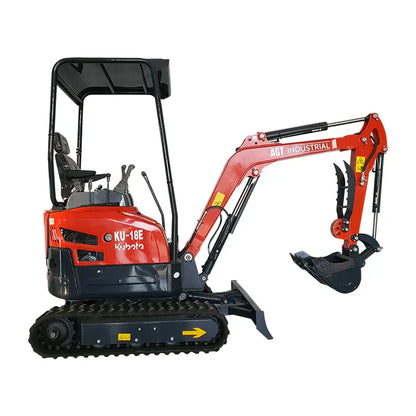 1.8 TON, KUBOTA ENGINE MINI EXCAVATOR | KU18EC