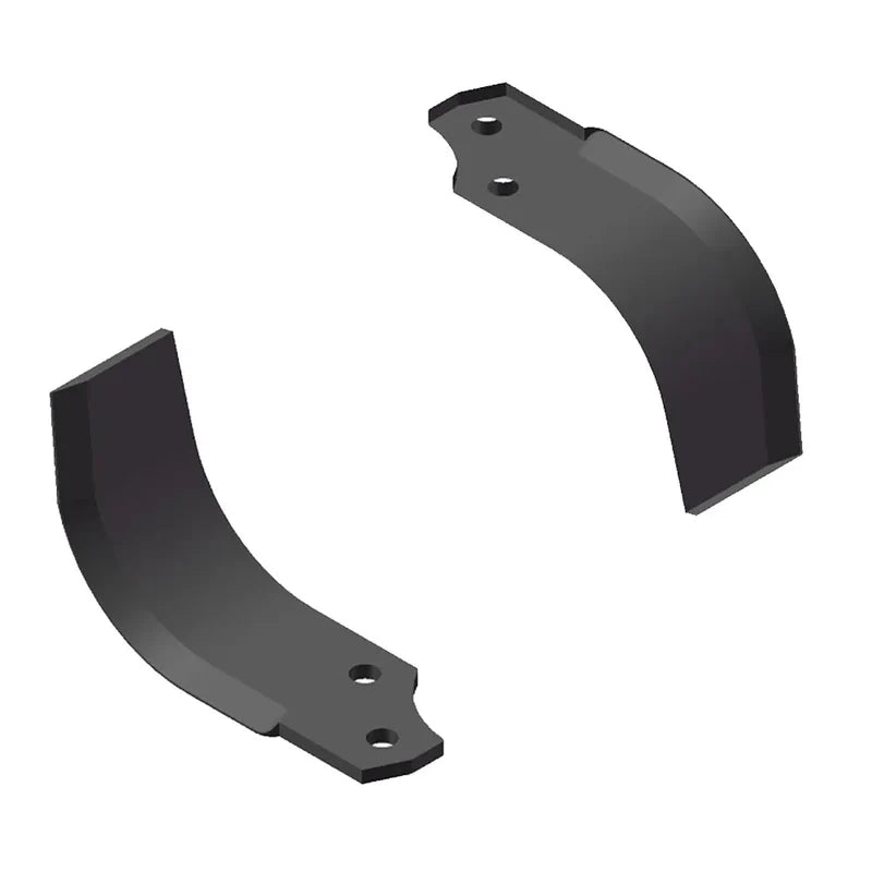 Agtindustrial 20PCS Rotary Tiller Blades L-Tines Replacement Fit for TAS74, TAS81 | LDZC-TS