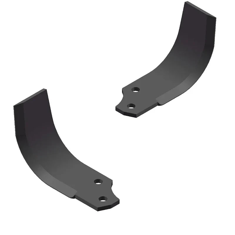 Agtindustrial 20PCS Rotary Tiller Blades L-Tines Replacement Fit for TAS74, TAS81 | LDZC-TS