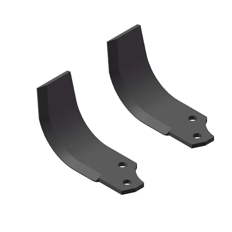 Agtindustrial 20PCS Rotary Tiller Blades L-Tines Replacement Fit for TAS74, TAS81 | LDZC-TS