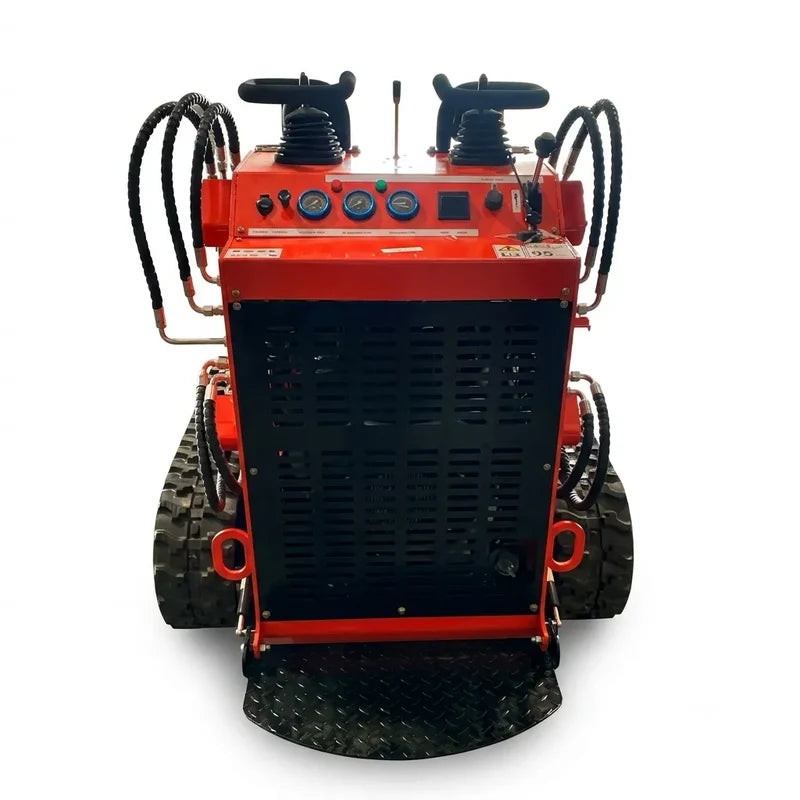 1 Ton Mini Skid Steer Track Loader w/ Rato R740D 23HP Gas Engine, 485 lbs Lifting Capacity | LRT23