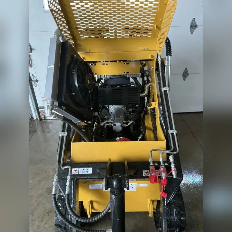 0.8 Ton Mini Stand-On Tracked Skid Steer Loader w/ Rato R740D 23HP Engine | MX-CRT23