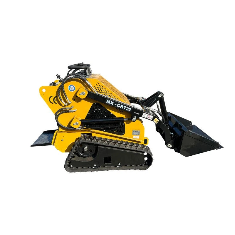 0.8 Ton Mini Stand-On Tracked Skid Steer Loader w/ Rato R740D 23HP Engine | MX-CRT23