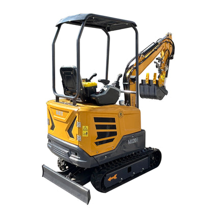 1.2TonMini Excavator Digger 23HP Gasoline Engine with Hydraulic Thumb | MX20R