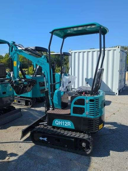 1 Ton Mini Excavator Rato Engine w/ 16" Digging Bucket | QH12R