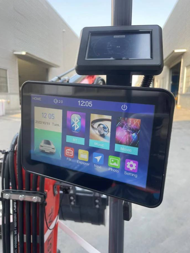 1 Ton, Upgraded Mini Excavator W/Pilot control & Swing Boom & Hydraulic Thumb | DM12X-PLUS