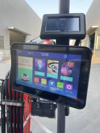 1 Ton, Upgraded Mini Excavator W/Pilot control & Swing Boom & Hydraulic Thumb | DM12X-PLUS