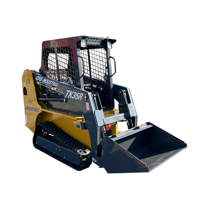Agrotk 1.5ton Mini Skid Steer Track Loader 32.8HP Gasoline RATO 999 Engine | TK35R
