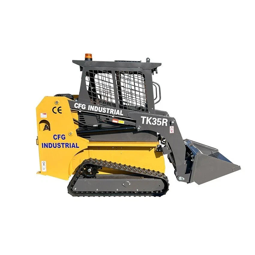 Agrotk 1.5ton Mini Skid Steer Track Loader 32.8HP Gasoline RATO 999 Engine | TK35R