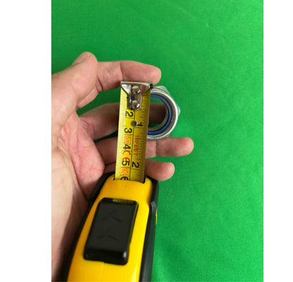 AGT Mini Excavator 0.98in/25mm Bucket Pins Bolt/Nut Connection Accessories 1 Set | AGT-25MMBKTPIN