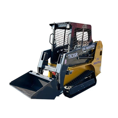 Agrotk 1.5ton Mini Skid Steer Track Loader 32.8HP Gasoline RATO 999 Engine | TK35R