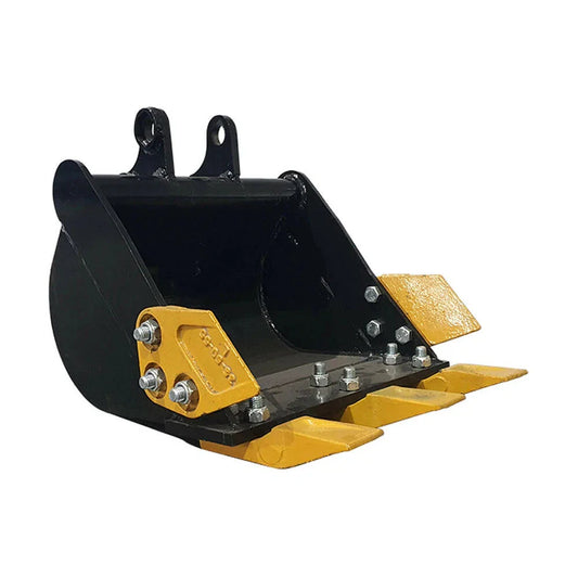 24" Bucket With Teeth For 1 Ton 2 Ton MiniExcavator | AGT-12EX-WD24