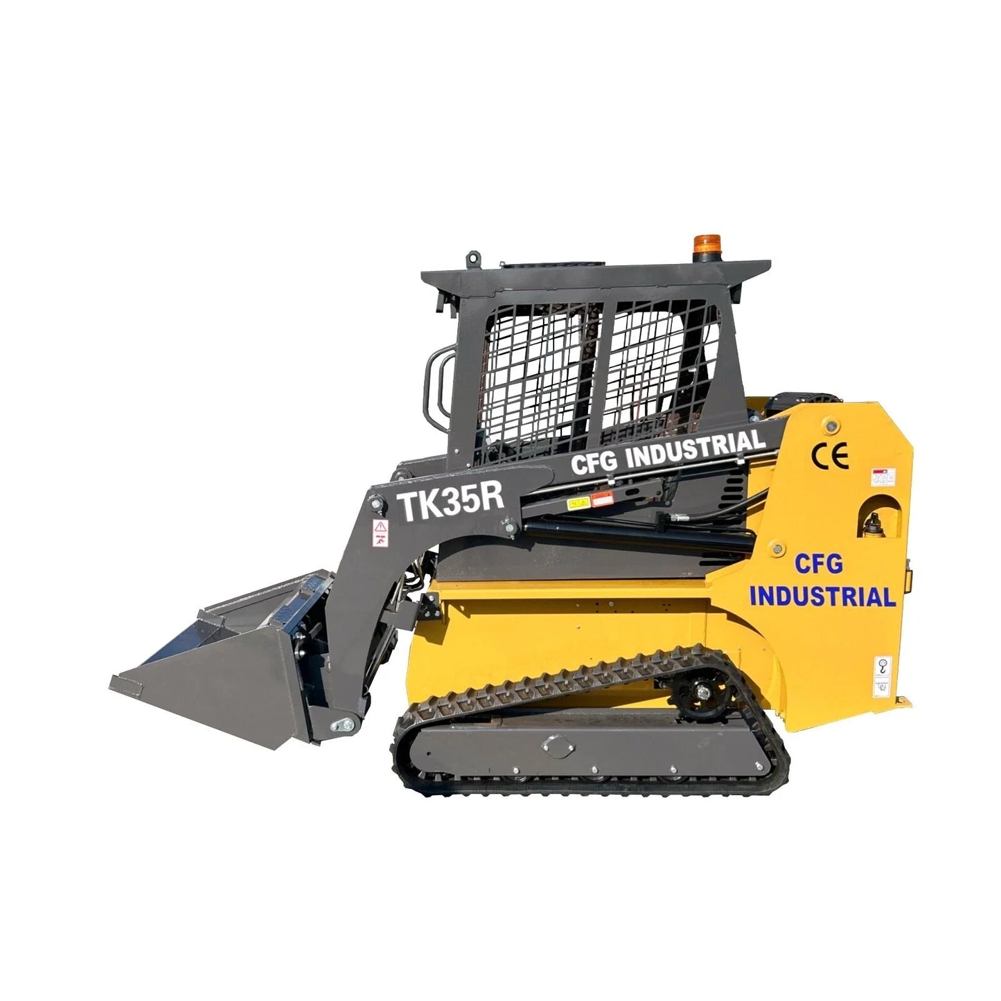 Agrotk 1.5ton Mini Skid Steer Track Loader 32.8HP Gasoline RATO 999 Engine | TK35R